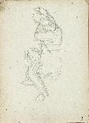 Theo van Doesburg Dansende man oil painting reproduction
